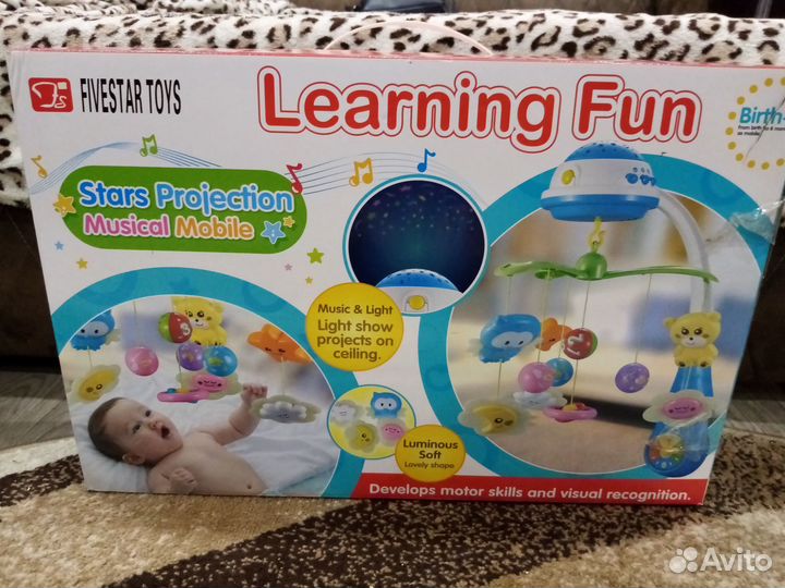 Мобиль на кроватку с проектором