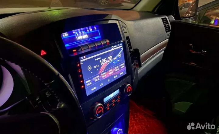 Магнитола Mitsubishi Pajero 4 Android