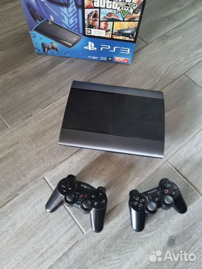 Прошитая Sony Playstation 3 как новая+лучшие игры
