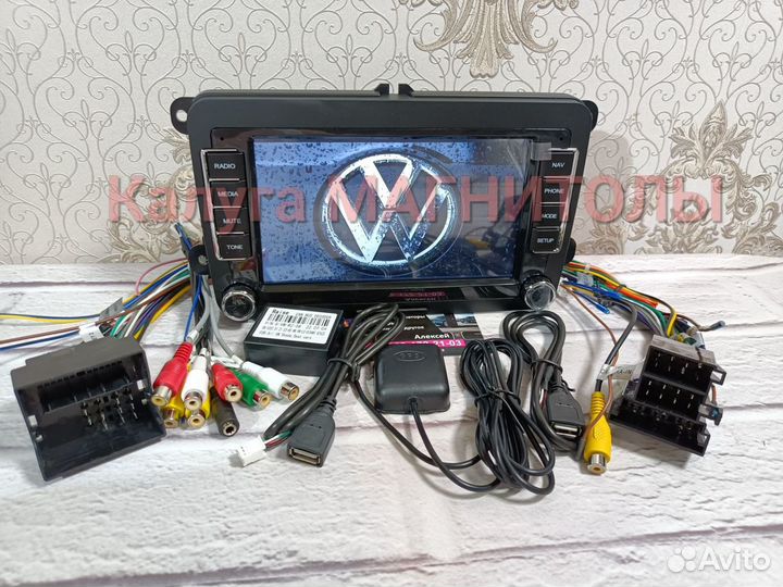 Магнитола Volkswagen 2/16 Гб андроид новая