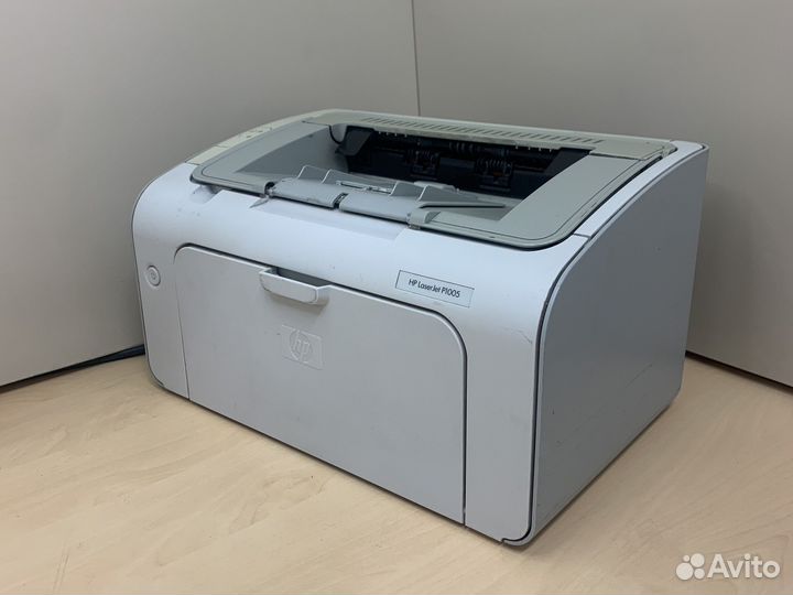 Принтер лазерный HP LaserJet P1005, ч/б, A4
