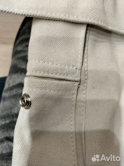 Сумка школьная новая,цвет белый