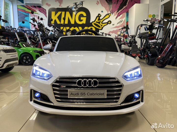 Электромобиль Audi S5 Cabriolet luxury