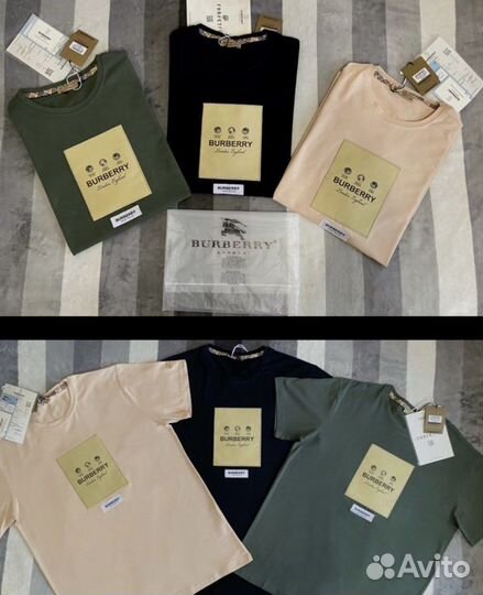 Футболка burberry Beige