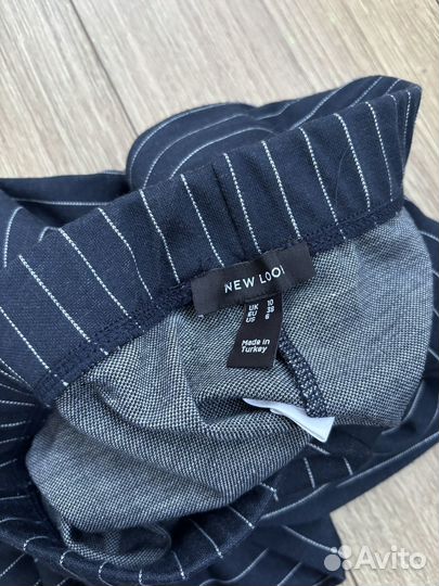 Брюки клеш с разрезами new look