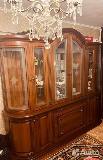 Горка/стенка для посуды/ из натурального дерева