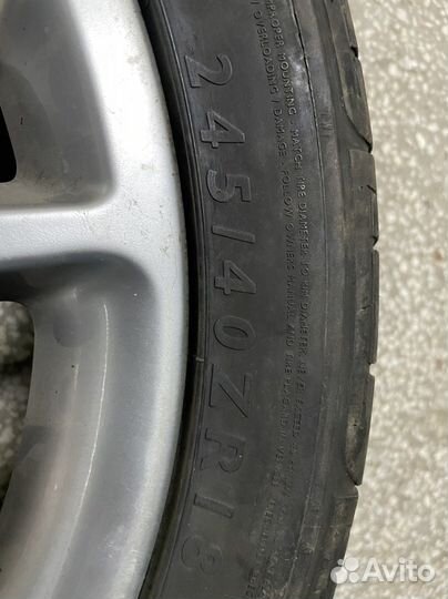 Колесо для Volvo Dunlop sp sport 9000 245/40R18
