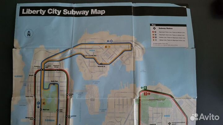 Gta 4 PS3(карта, мануал)