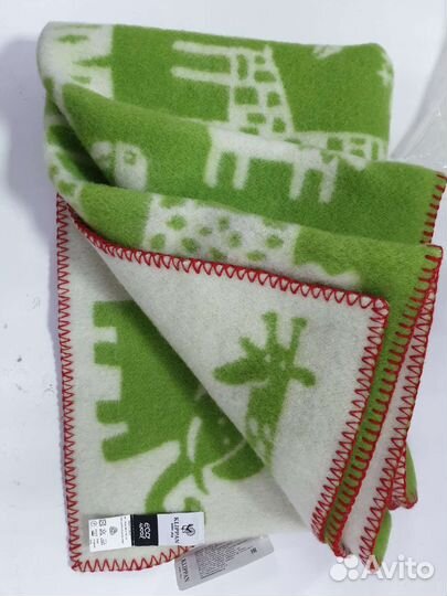 Детское одеяло эко-шерсть Klippan (Швеция)