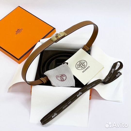 Ремень женский кожаный Hermes