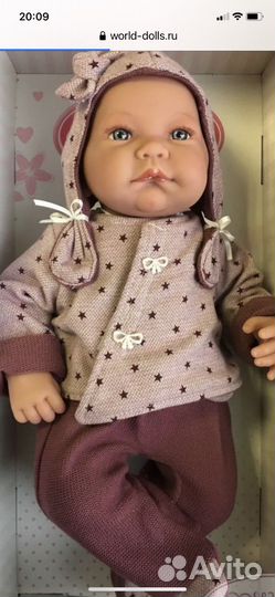 Кула пупс Алисия 40 см Испания Антонио Хуан