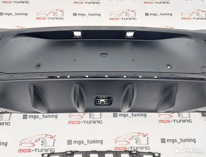 Диффузор с хром насадками 53 AMG GLE-Coupe C167