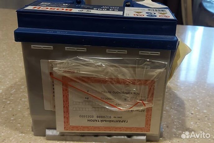 Аккумулятор автомобильный новый