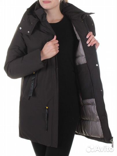 Куртка зимняя женская44 48 50 новая чёрная Snowpop