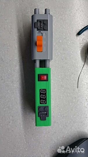 Lego Technic Батарейный блок узкий 18650