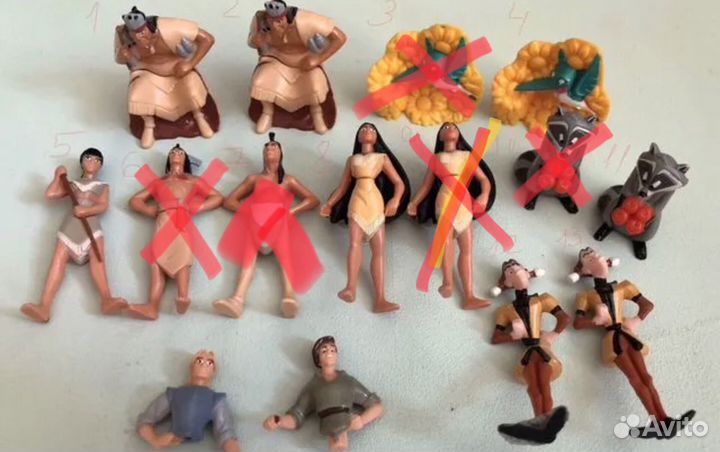 Коллекция Nestle Покахонтас 1996 г