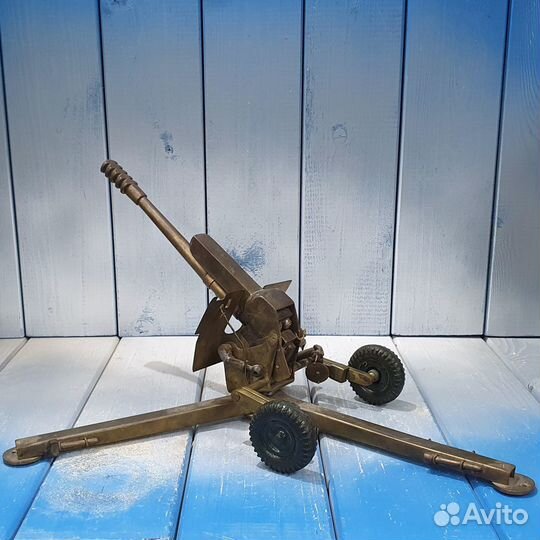Модель гаубицы Д-30А, ссср, латунь