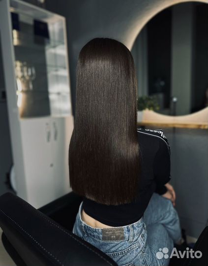 Кератиновое выпрямление ботокс волос