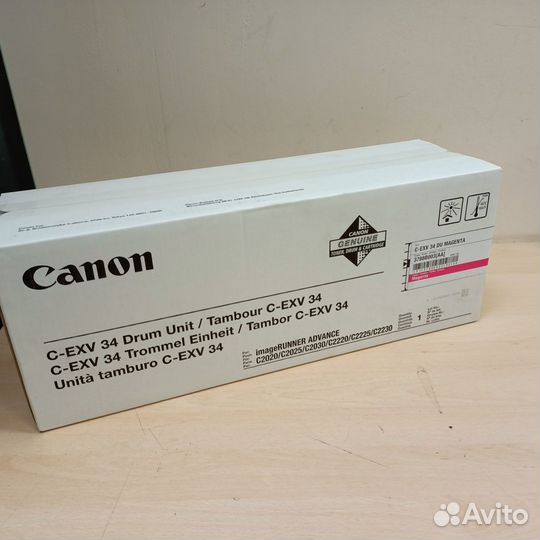Оригинальный Тонер Canon C-EXV 34 и Фотобарабан