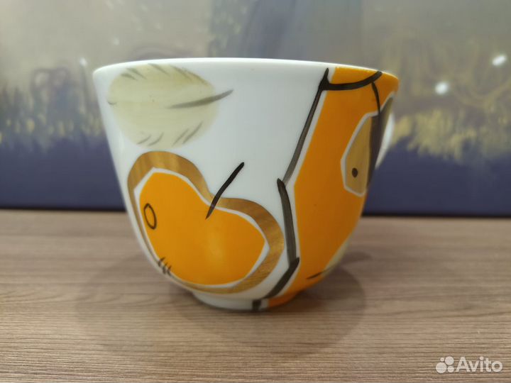 Чашка с блюдцем лфз дулево