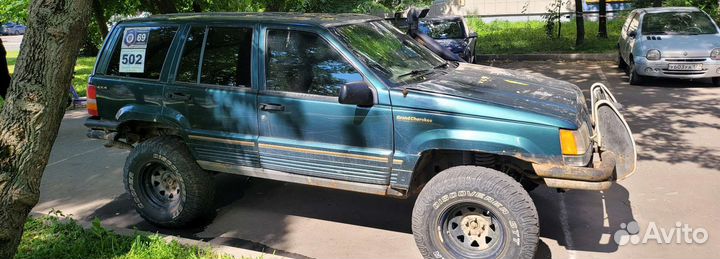 Jeep Grand Cherokee 5.2 AT, 1993, 250 000 км