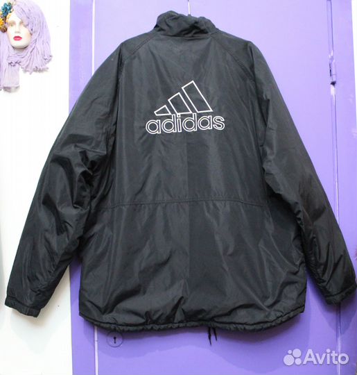 Куртка мужская Adidas большого размера