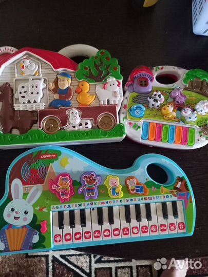 Музыкальные игрушки для малышей