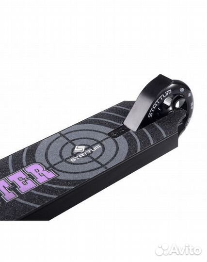 Самокат трюковый gangster хром