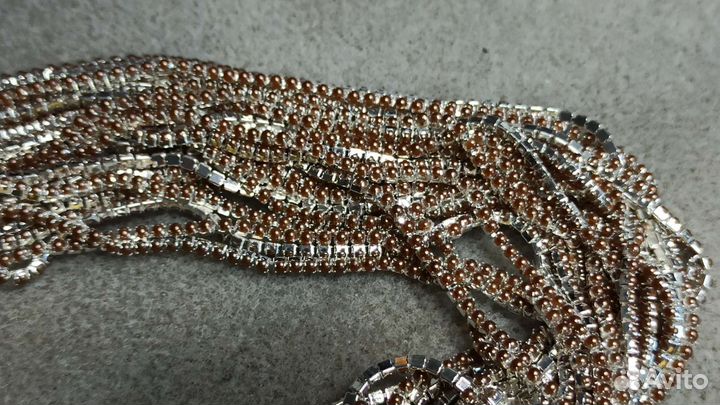 Жемчужные цепочки 2мм