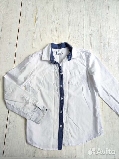 Рубашка на мальчика 128
