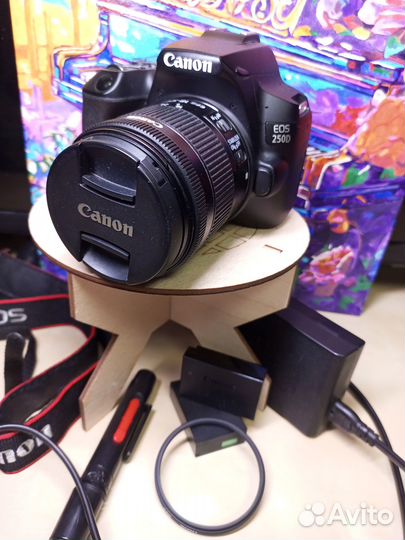 Canon EOS 250D (в полном комплекте + аксессуары)