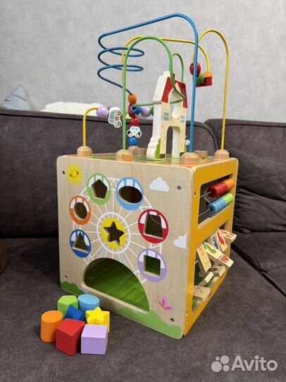 Бизиборд домик viga