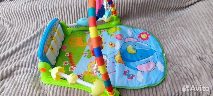 Развивающий коврик музыкальный Б/у