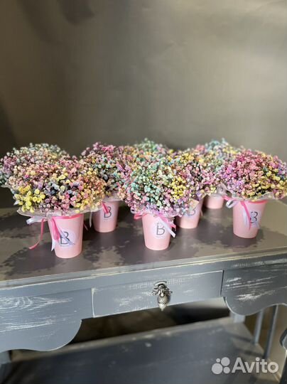 Цветочная композиция из гипсофилы Доставка Цветы