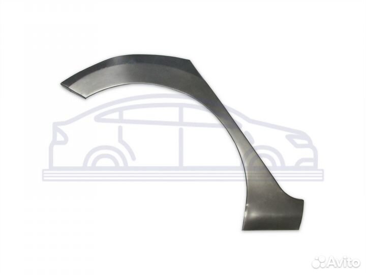 Кузовные арки Hyundai Solaris II