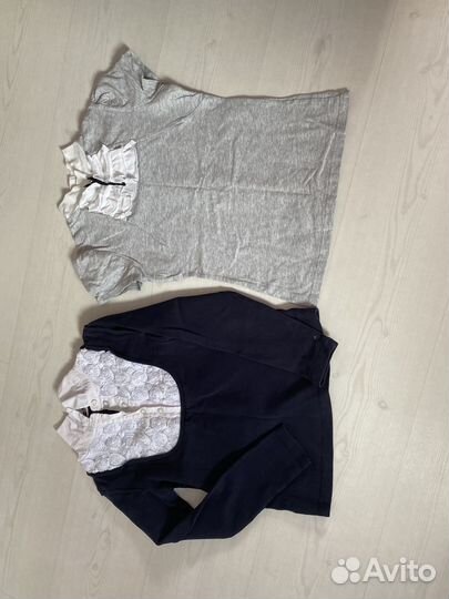 Школьные рубашки-блузки, сарафан