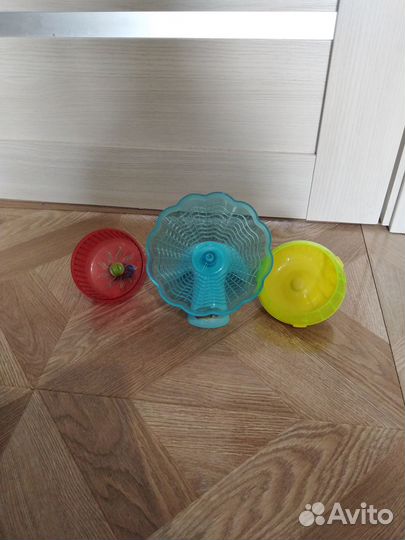 Колесо для хомяка каждое за шоколадку, 3 шт