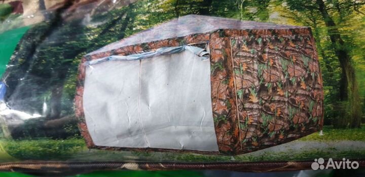 Беседка4гранная3*3*2.4м.С москитной сеткой.Новая