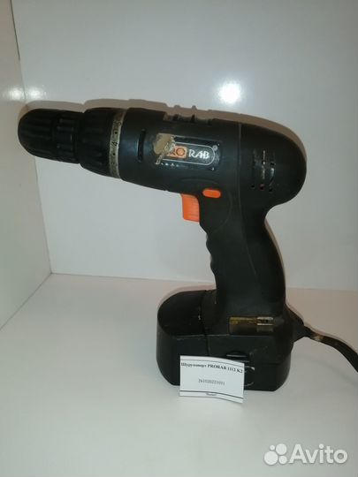 Шуруповерт prorab 1112 K2