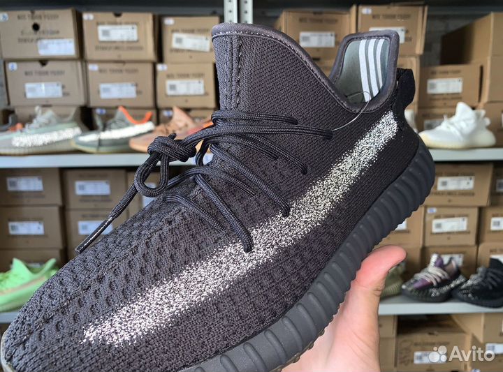 Adidas Yeezy Boost 350 Cinder Черные