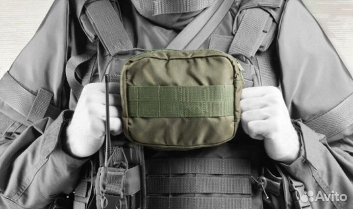 Подсумок на липучке, аптечка 