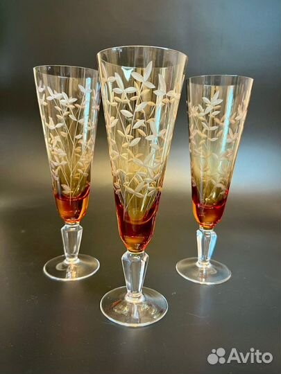 Хрустальные фужеры 
