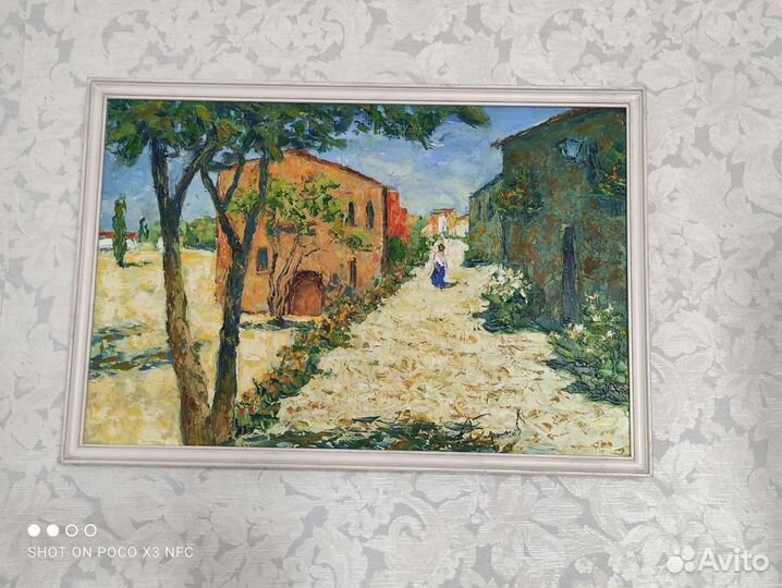 Картина маслом на холсте А. Бирюков