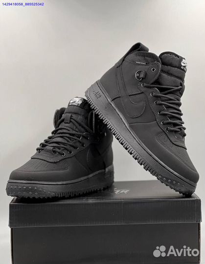 Ботинки Nike Air Force 1 Duckboot (с мехом) (Арт.86679)