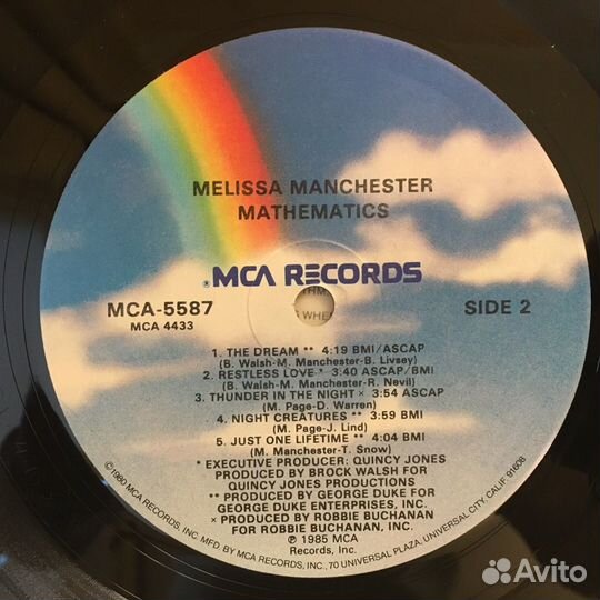 Melissa Manchester - Mathematics (USA)