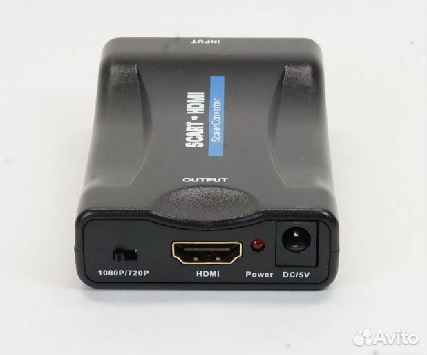 Адаптер- Конвертер HD Video Converter scart- hdmi