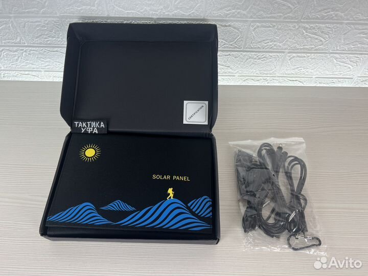 Складная солнечная панель 50 Вт с USB