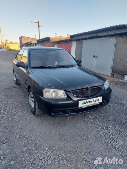 Hyundai Accent 1.5 МТ, 2005, 150 000 км