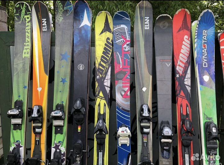 Горные лыжи фрирайд 173-187см Atomic Elan Blizzard