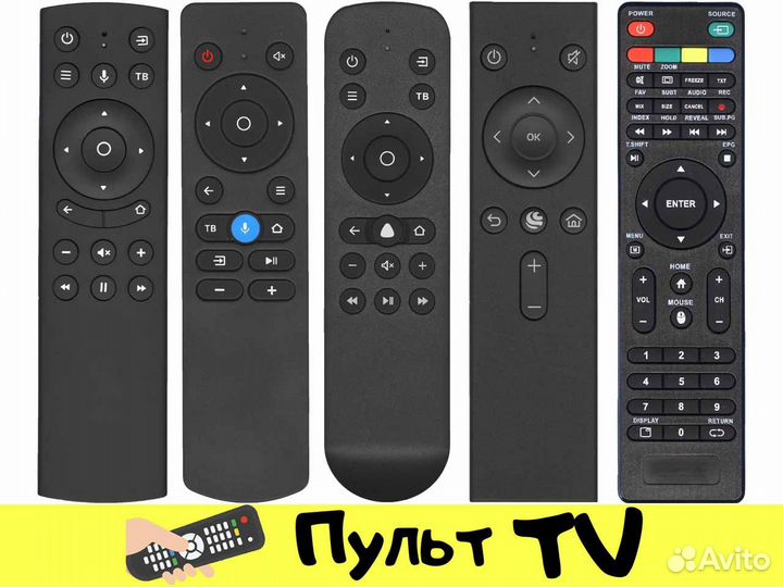 Пульт для телевизора Dexp / Leff / Алиса / Салют